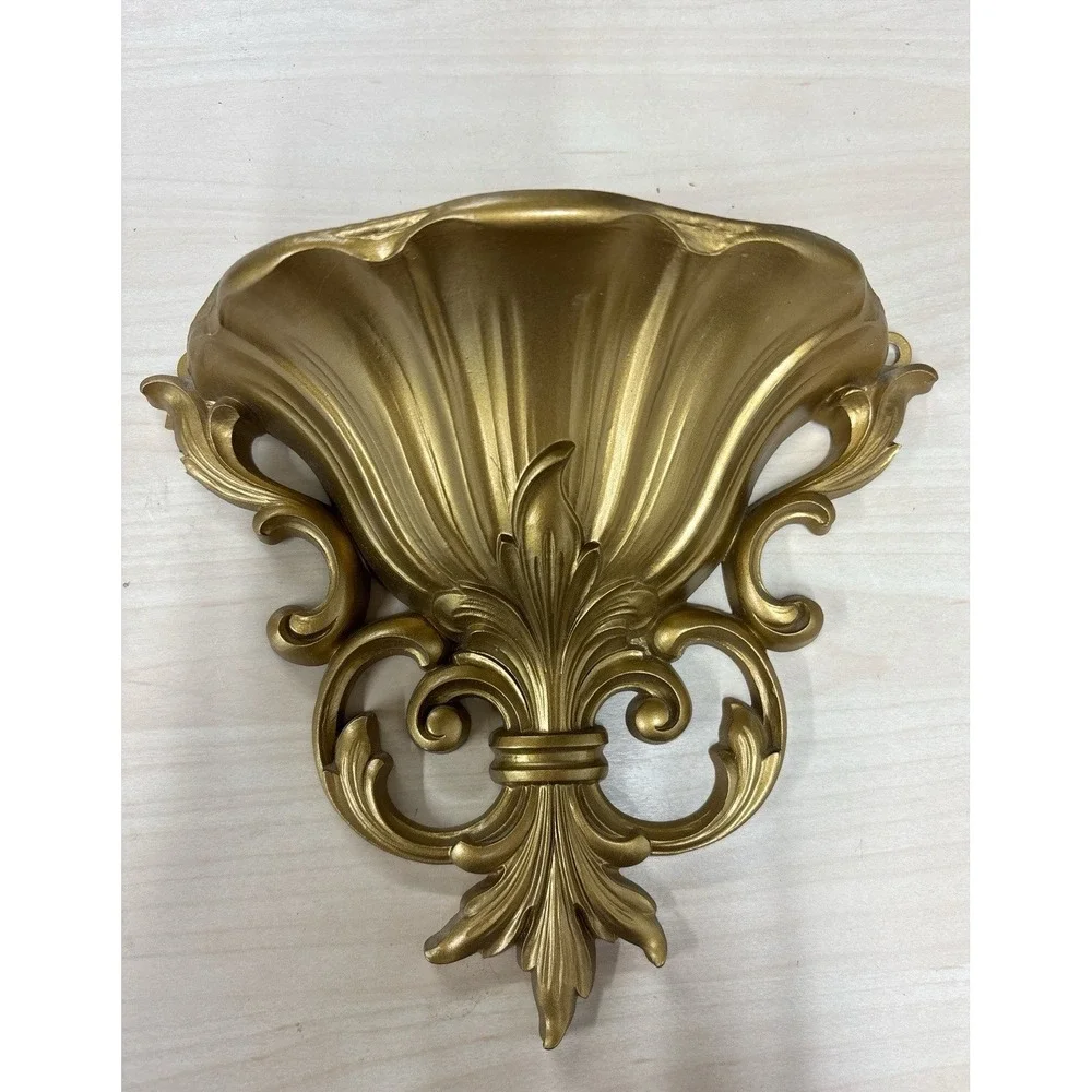 Homco vintage gold